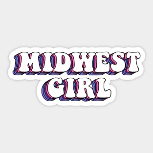 Midwestern Girl Sticker